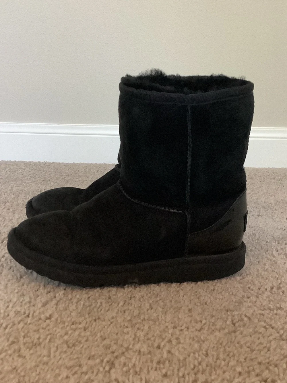 Black UGG Kids Classic II Short Boots